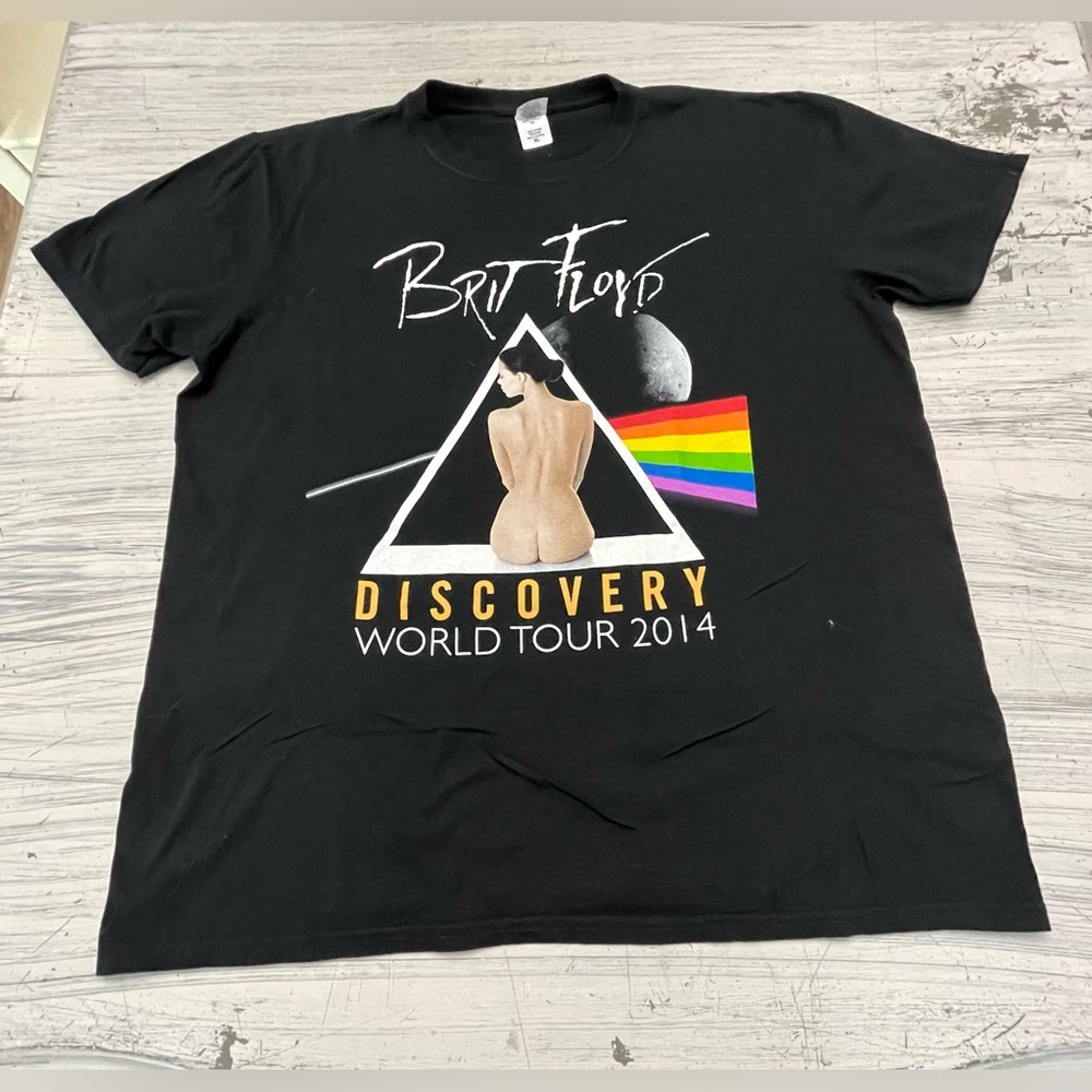 Brit Floyd Shirt Discovery Tour 2014 Pink Floyd Rock Music Roger